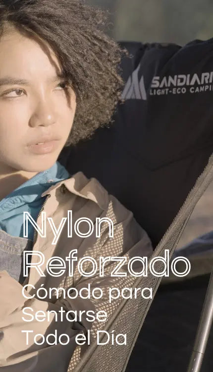 Nylon reforzado cmodo para sentarse todo el da