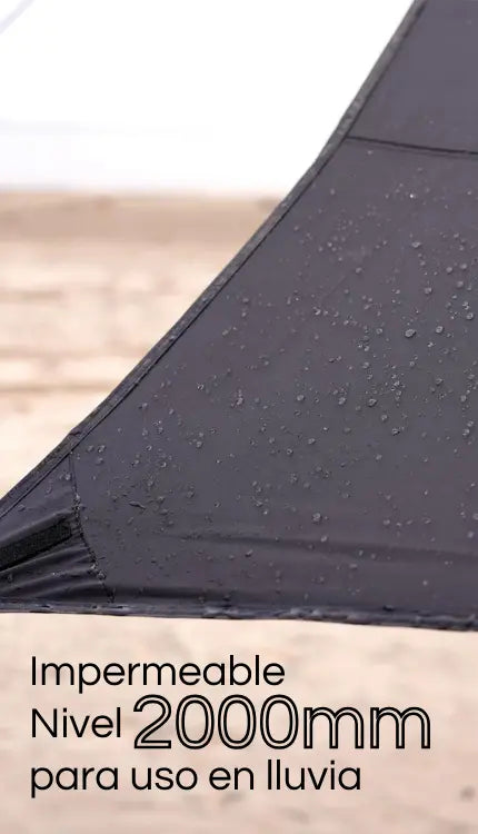 Impermeable nivel 2000mm para uso en lluvia